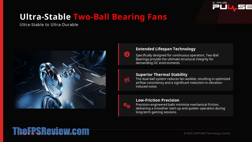 SAPPHIRE PULSE Radeon RX 9070 GRE GAMING OC Press Deck