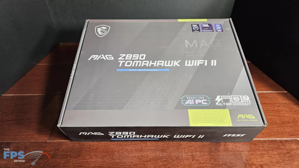MSI MAG Z890 TOMAHAWK WiFi II motherboard: box
