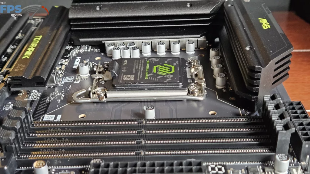 MSI MAG Z890 TOMAHAWK WiFi II motherboard: cpu and RAM