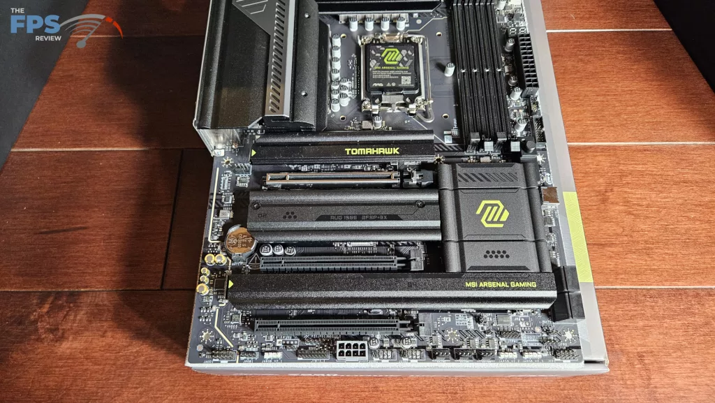 MSI MAG Z890 TOMAHAWK WiFi II motherboard: bottom row