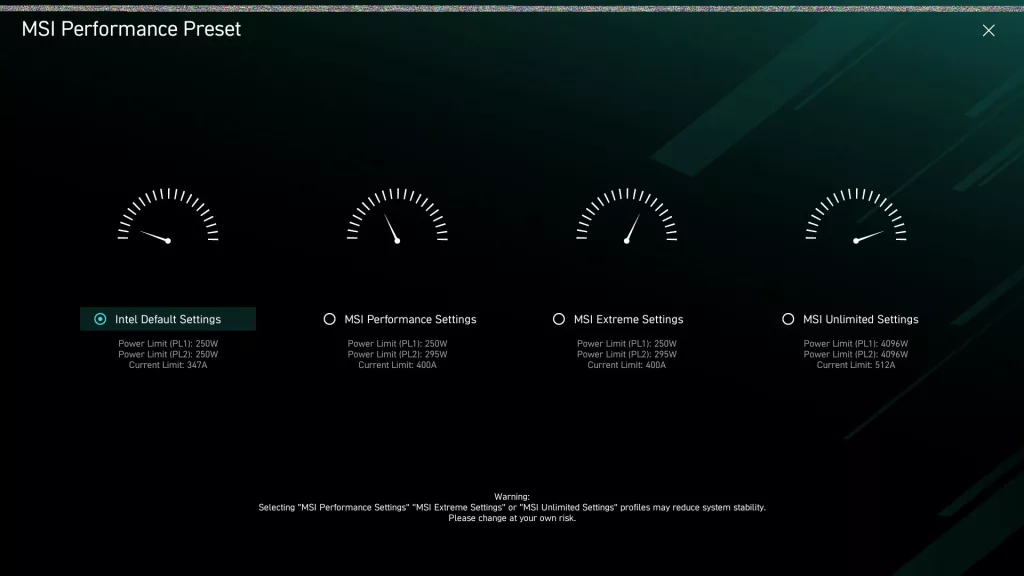 MSI Z890 GAMING PLUS WiFi6E motherboard: BIOS