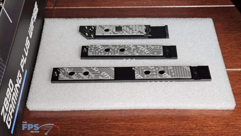 MSI Z890 GAMING PLUS WiFi6E motherboard: heatsinks