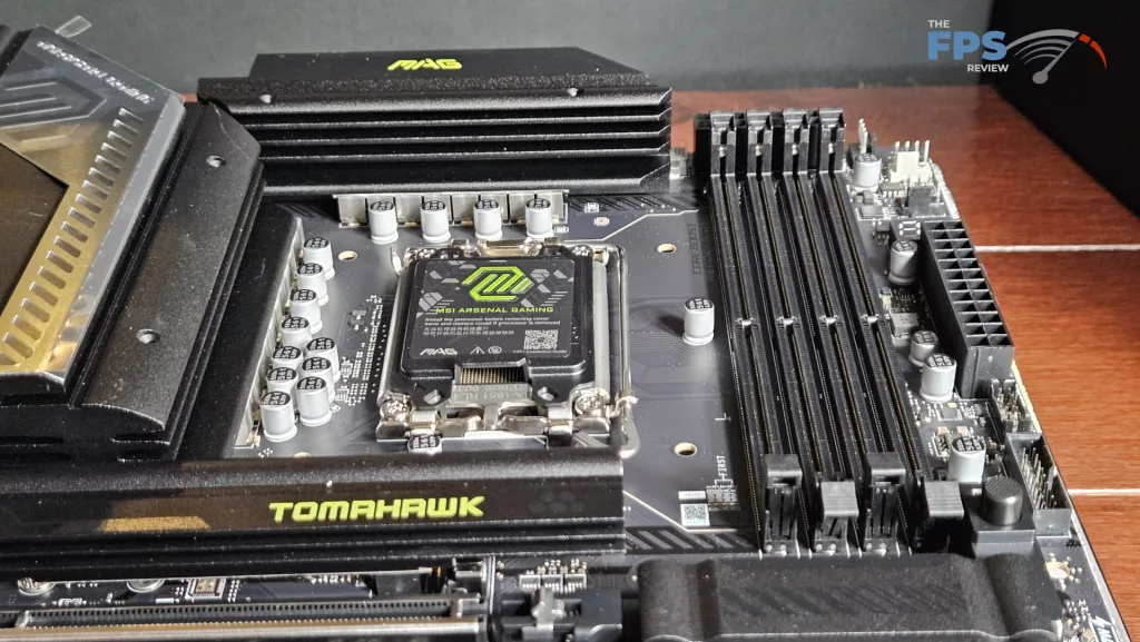 MSI MAG Z890 TOMAHAWK WiFi II motherboard: cpu socket