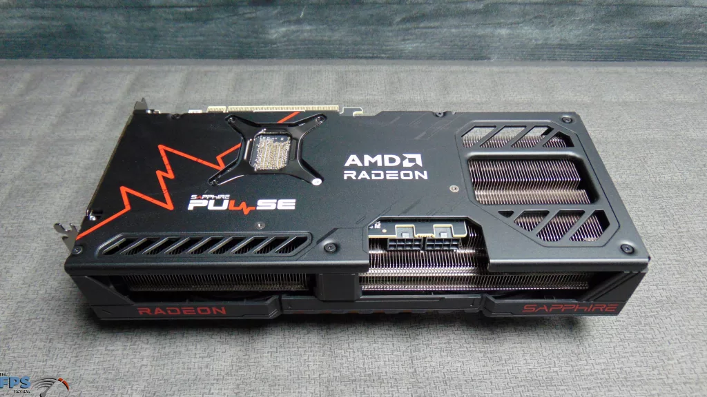 SAPPHIRE PULSE Radeon RX 9070 GRE GAMING OC Card Bottom