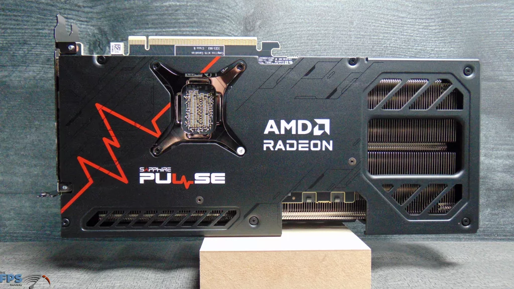 SAPPHIRE PULSE Radeon RX 9070 GRE GAMING OC Card Back