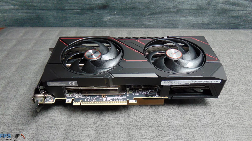 SAPPHIRE PULSE Radeon RX 9070 GRE GAMING OC Card Top