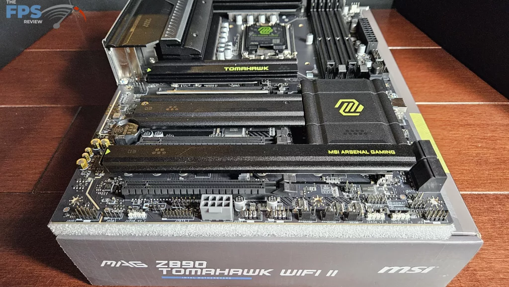 MSI MAG Z890 TOMAHAWK WiFi II motherboard: bottom row