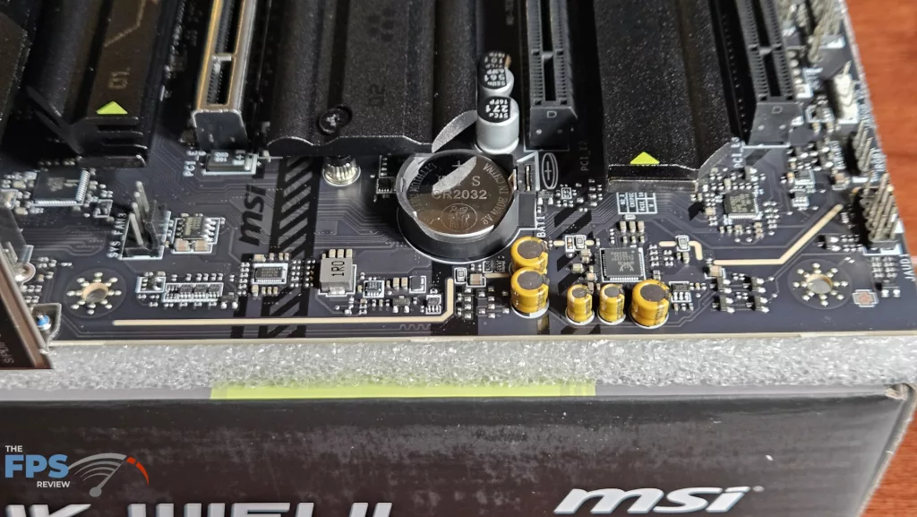MSI MAG Z890 TOMAHAWK WiFi II motherboard: left row
