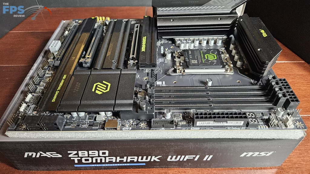 MSI MAG Z890 TOMAHAWK WiFi II motherboard: right row
