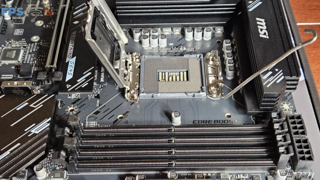 MSI Z890 GAMING PLUS WiFi6E motherboard: open socket-2