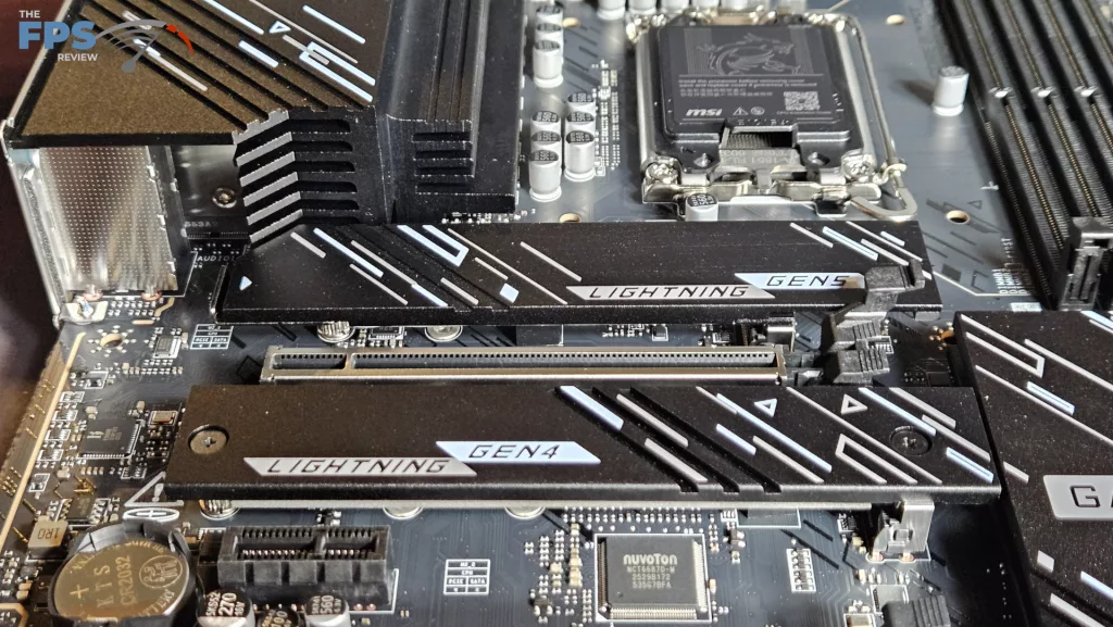 MSI Z890 GAMING PLUS WiFi6E motherboard: primary slots-2
