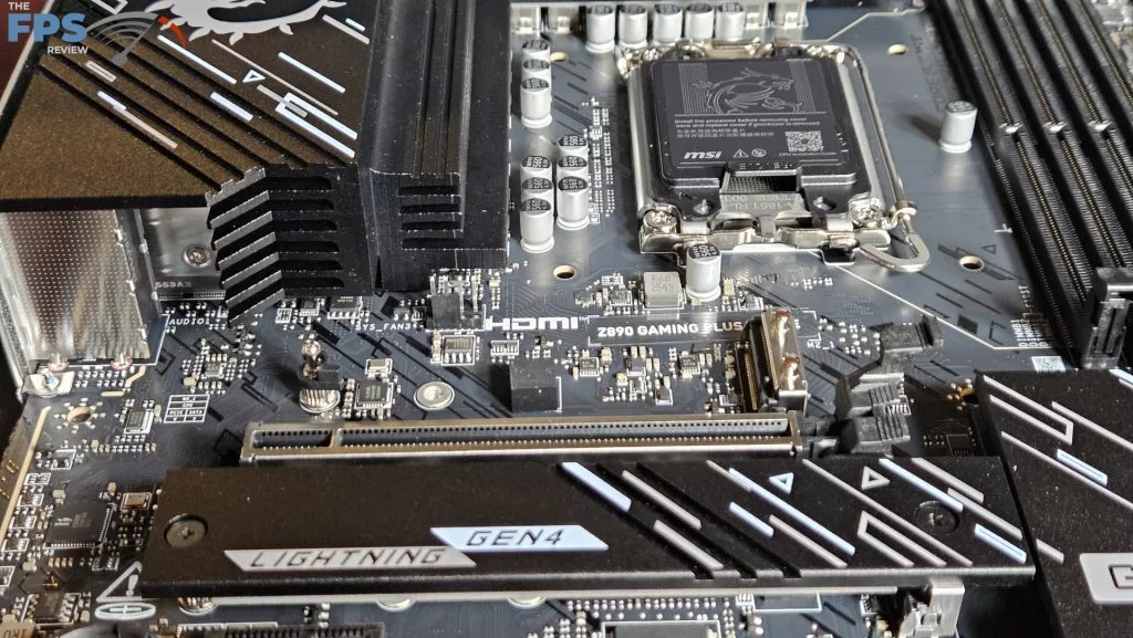 MSI Z890 GAMING PLUS WiFi6E motherboard: primary M.2