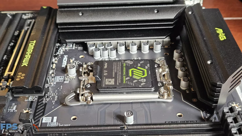 MSI MAG Z890 TOMAHAWK WiFi II motherboard: vrm