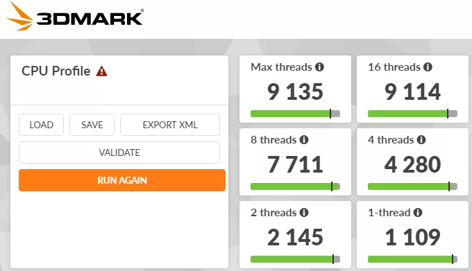 ASRock X870 CHALLENGER WiFi White: 3DMark:CPU Profile