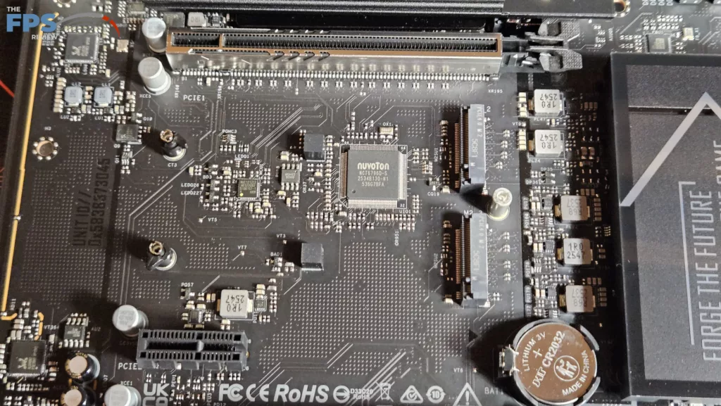 ASRock X870E CHALLENGER WiFi Motherboard: M.2_2 and _3