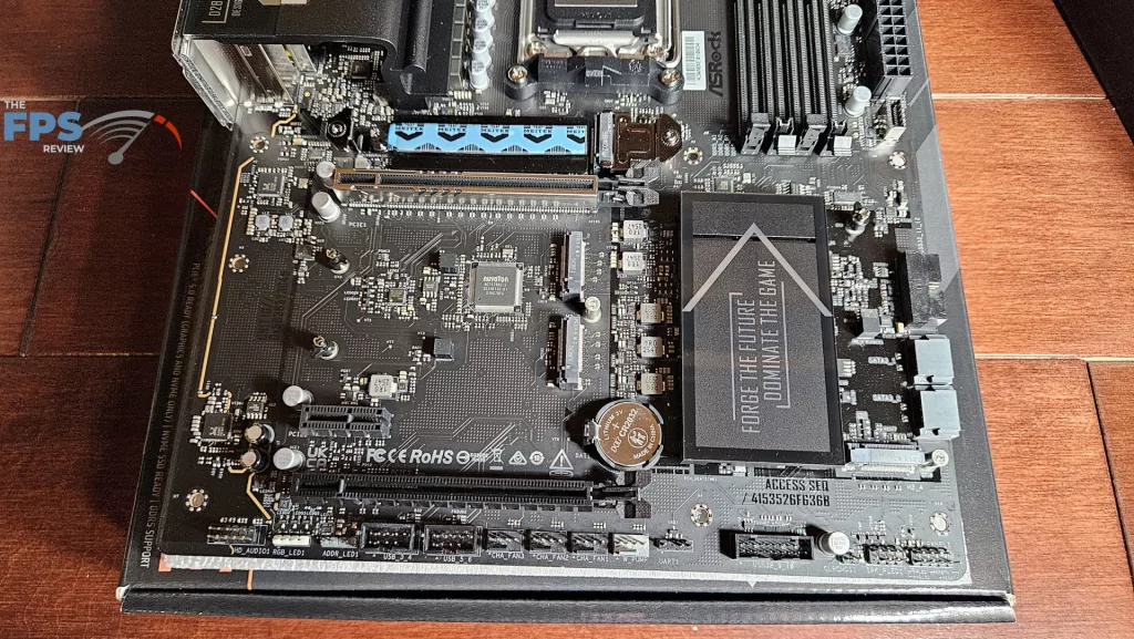 ASRock X870E CHALLENGER WiFi Motherboard: all four M.2