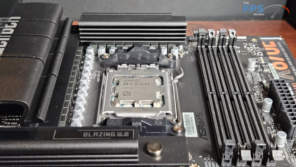 ASRock X870E CHALLENGER WiFi Motherboard: CPU in