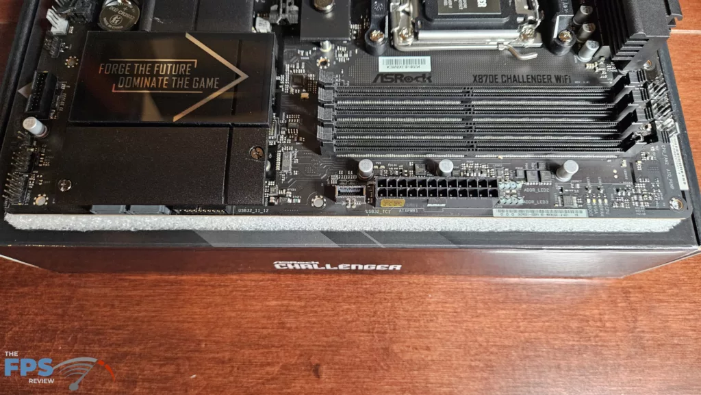 ASRock X870E CHALLENGER WiFi Motherboard: right row
