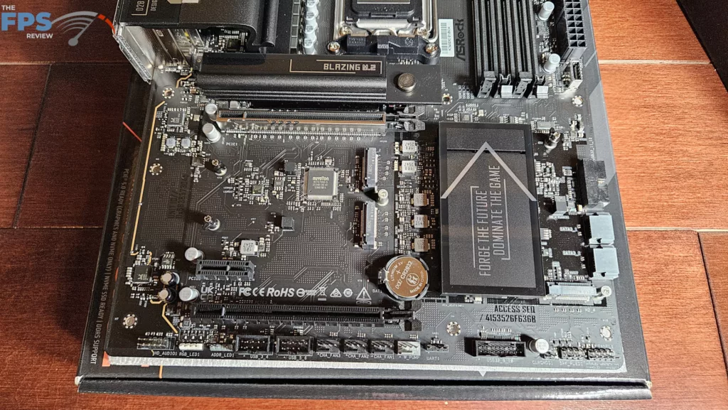 ASRock X870E CHALLENGER WiFi Motherboard: M.2 slots