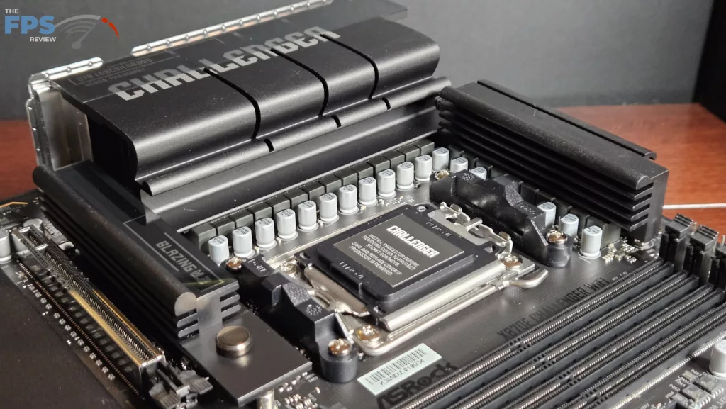 ASRock X870E CHALLENGER WiFi Motherboard: VRM