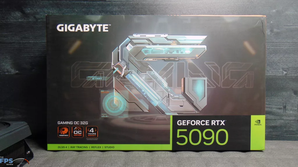 GIGABYTE GeForce RTX 5090 GAMING OC 32G Box Front