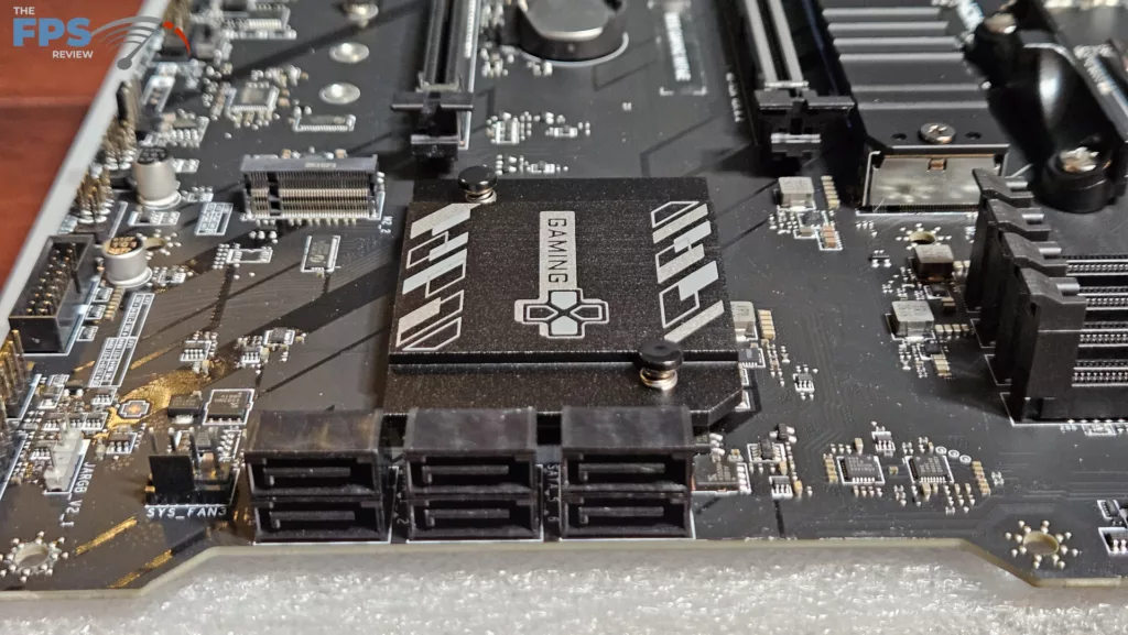 MSI B550 GAMING WiFi6E motherboard: SATA ports