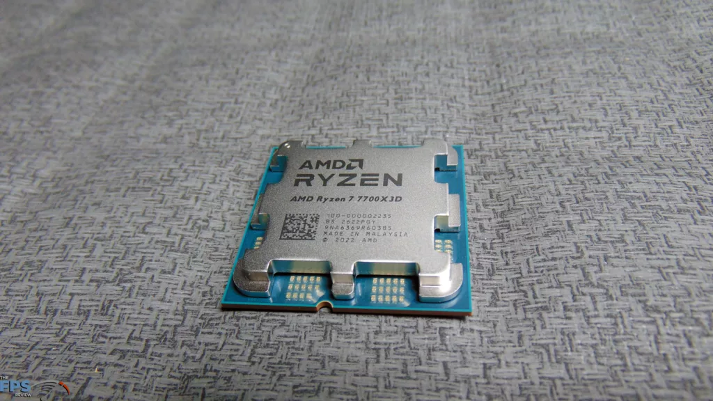 AMD Ryzen 7 7700X3D Top View