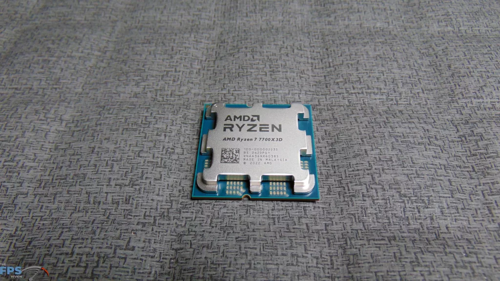 AMD Ryzen 7 7700X3D CPU Top