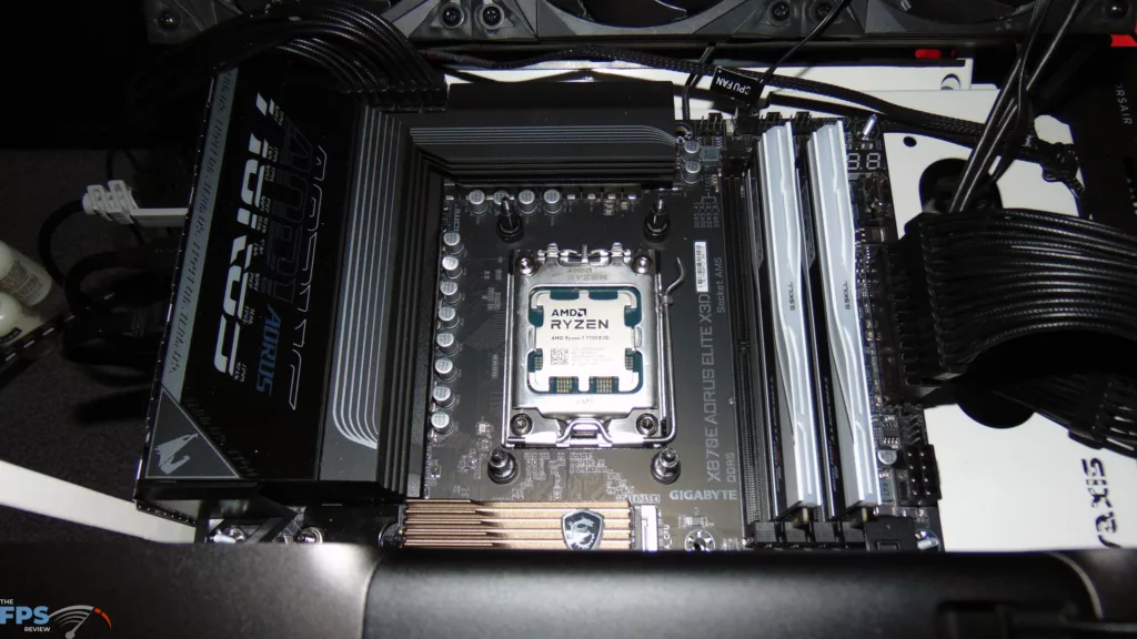 AMD Ryzen 7 7700X3D CPU Installed