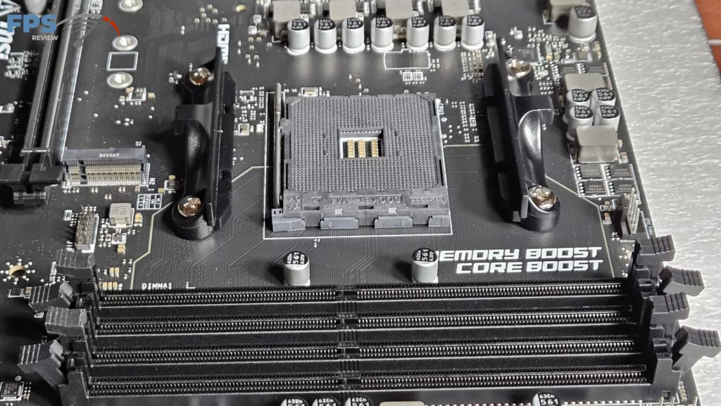 MSI PRO B550M-P motherboard: cpu socket
