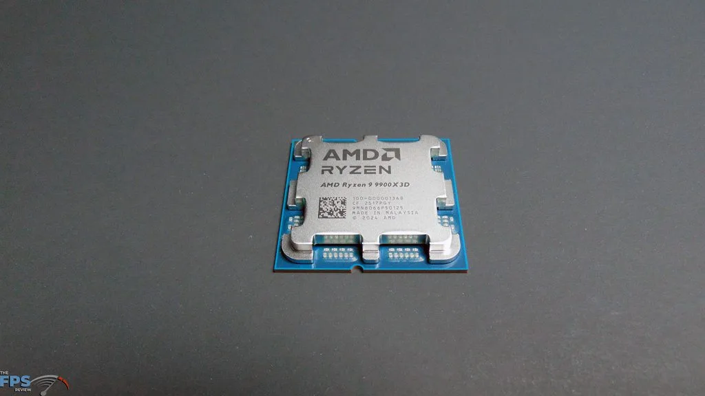 AMD Ryzen 9 9900X3D CPU Top View