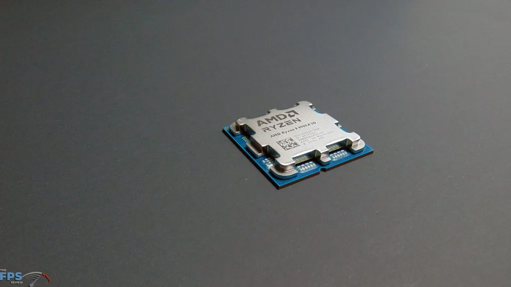 AMD Ryzen 9 9900X3D CPU Top View