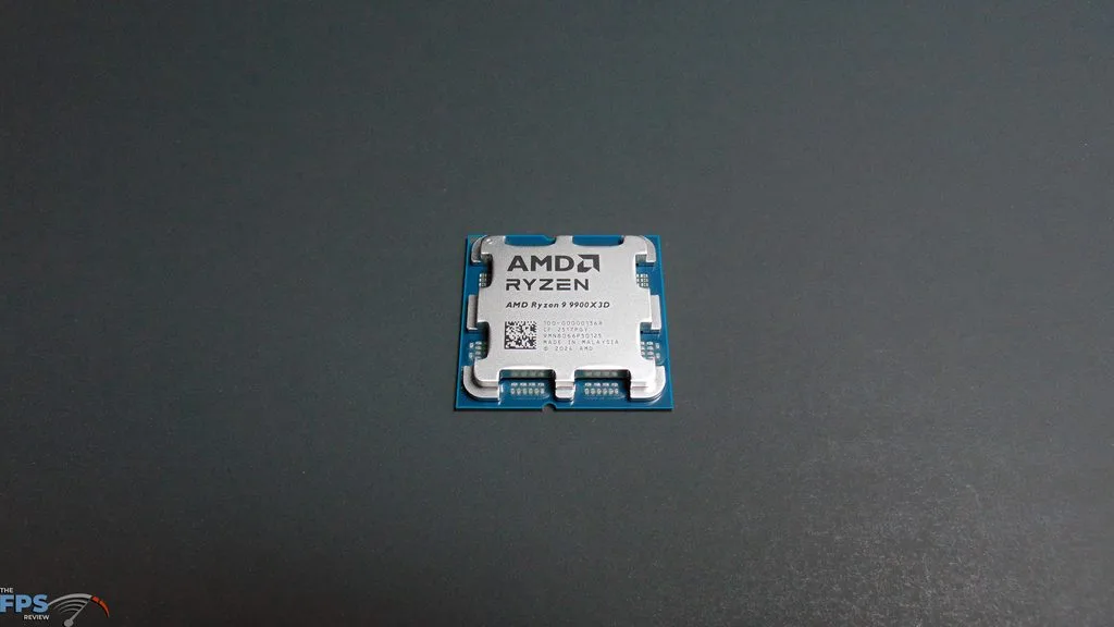 AMD Ryzen 9 9900X3D CPU Top View